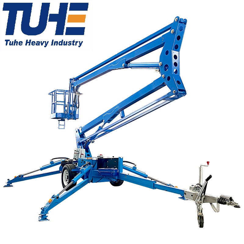 What are the types of boom lifts